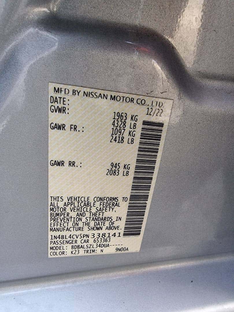 NISSAN ALTIMA - Exterior