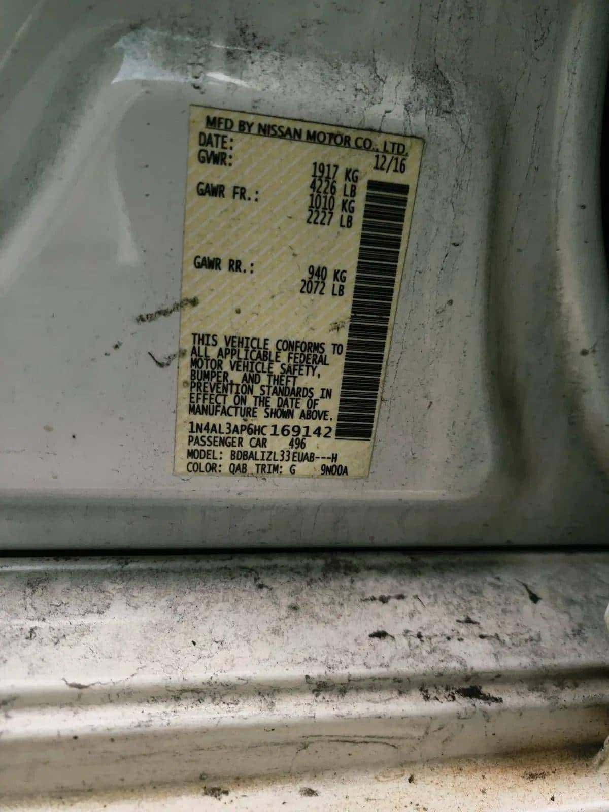 Nissan Altima 2017 thumbnail 3
