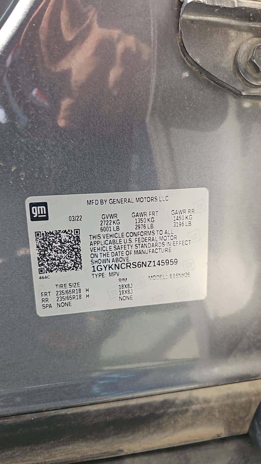 CADILLAC XT5 2022 thumbnail 4
