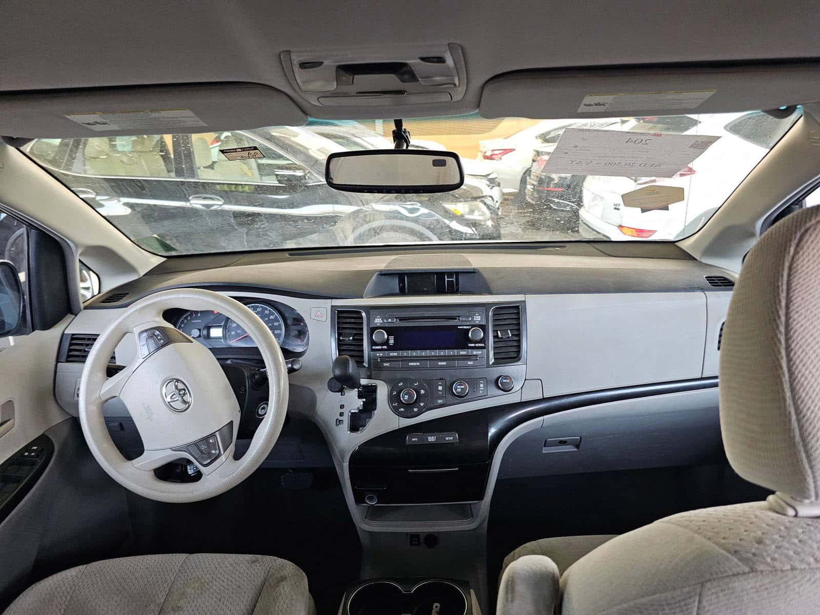 TOYOTA SIENNA 2012 thumbnail 6