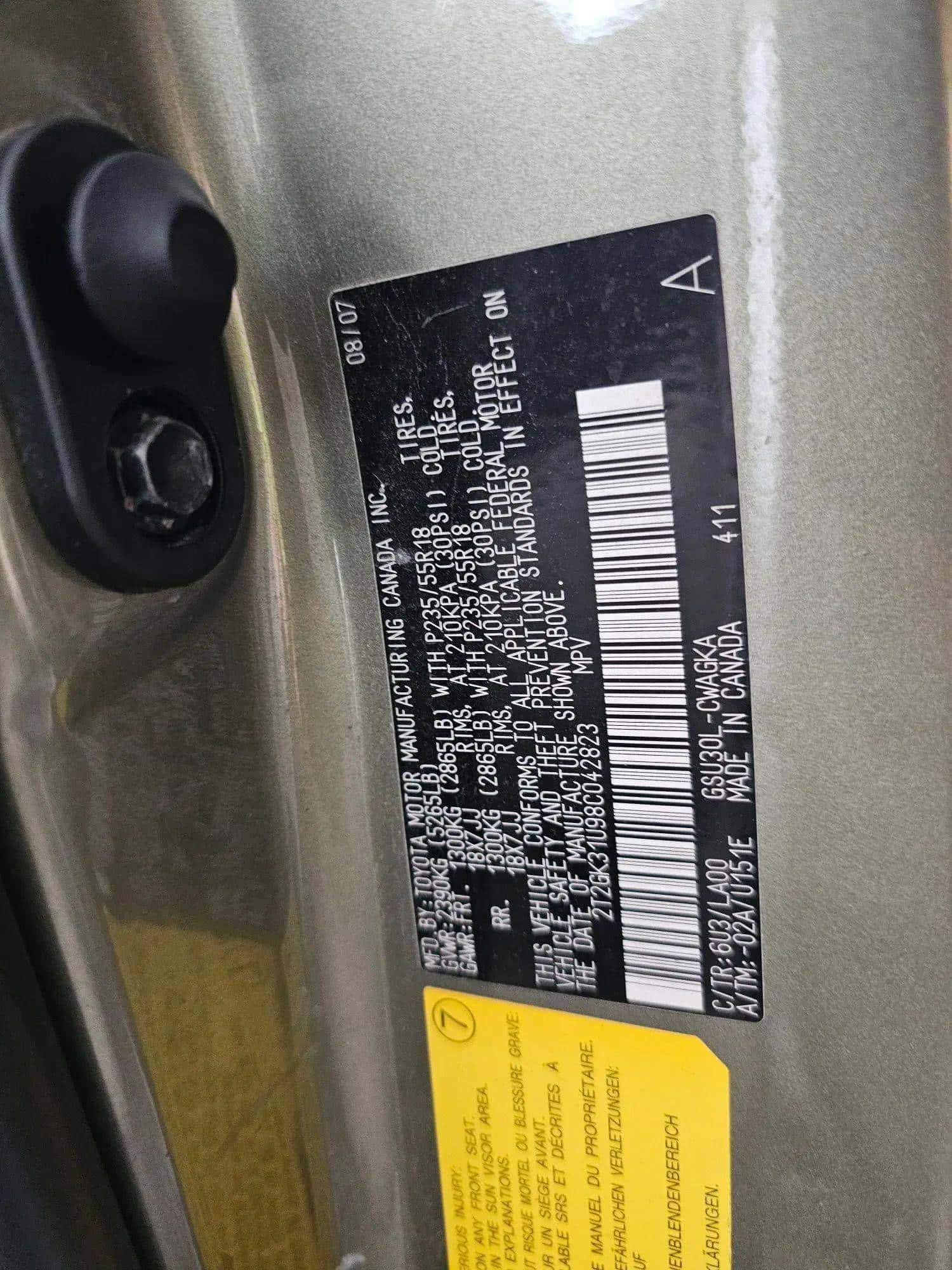 Lexus RX 350 2008 thumbnail 4