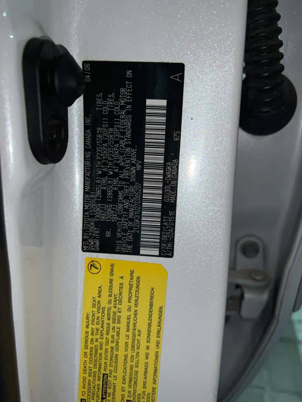 Lexus RX 350 2007 thumbnail 6