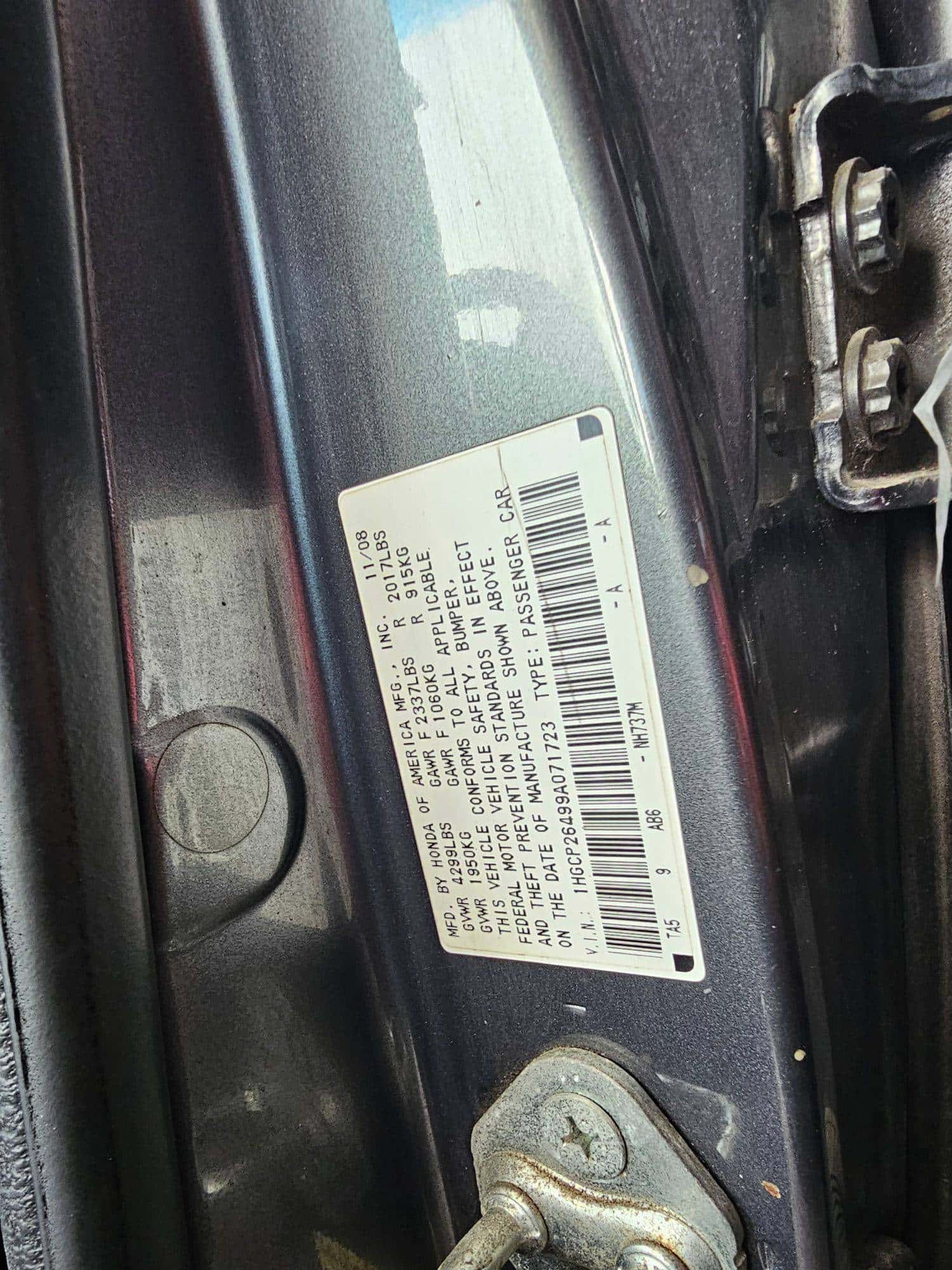 HONDA ACCORD - Exterior