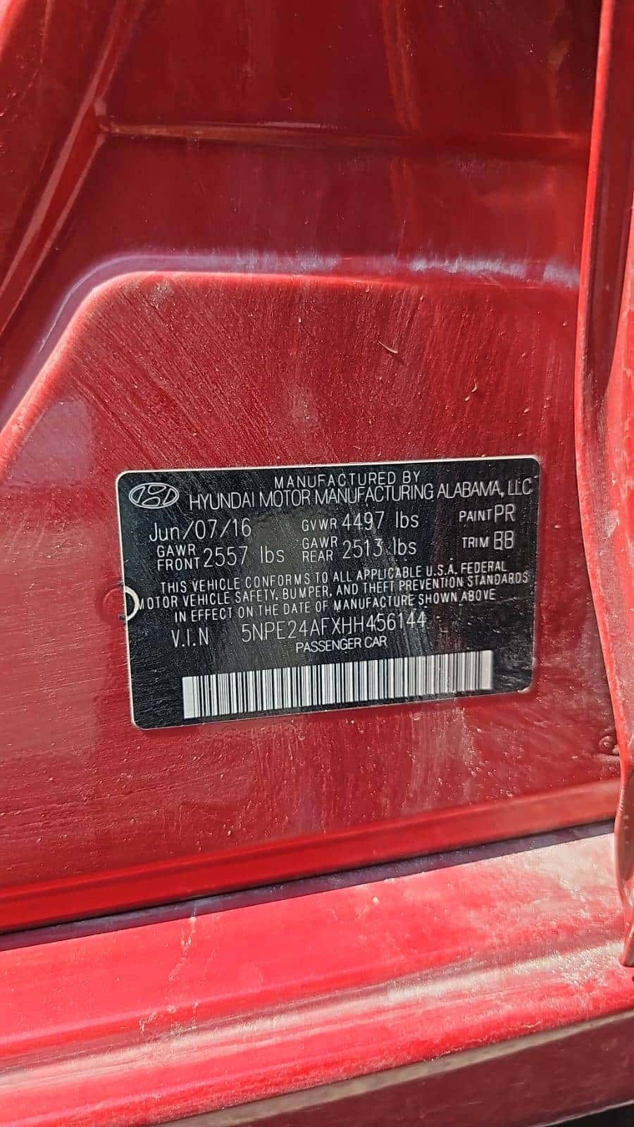 Hyundai Sonata 2017 thumbnail 7
