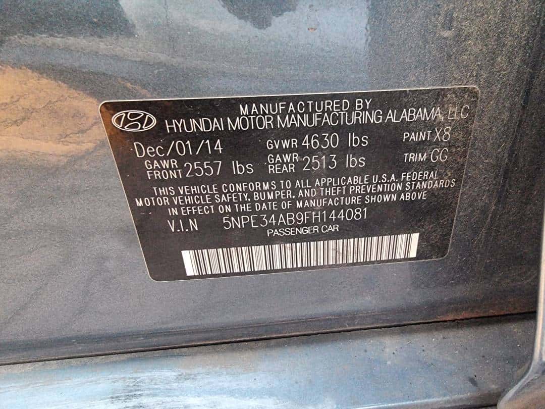 HYUNDAI SONATA - Exterior