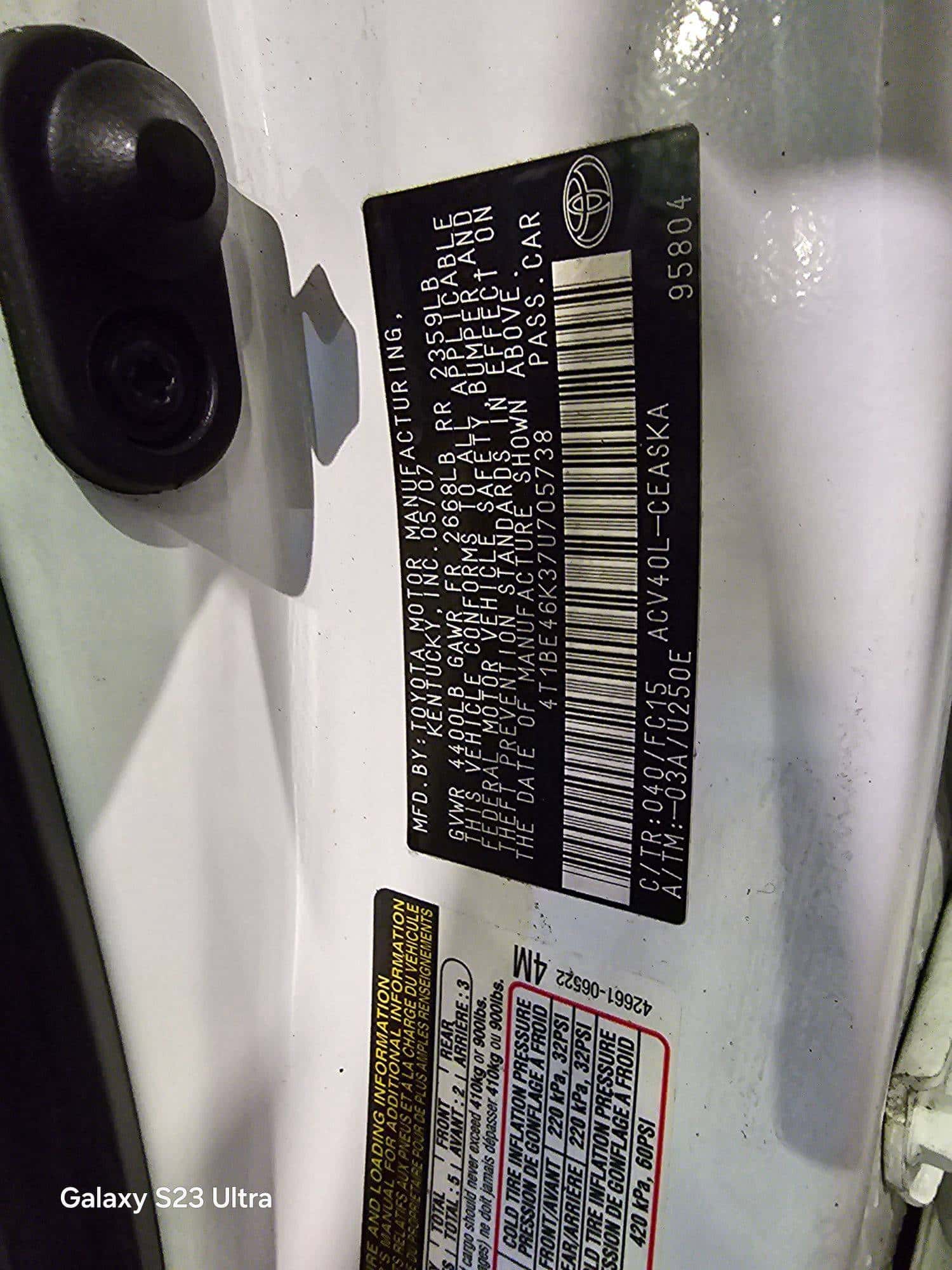 TOYOTA CAMRY - Exterior