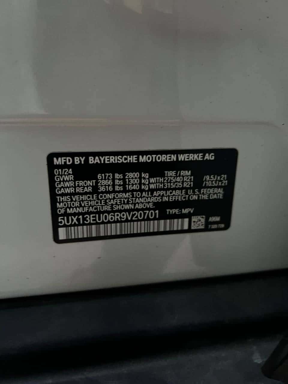 BMW X5 2024 thumbnail 7