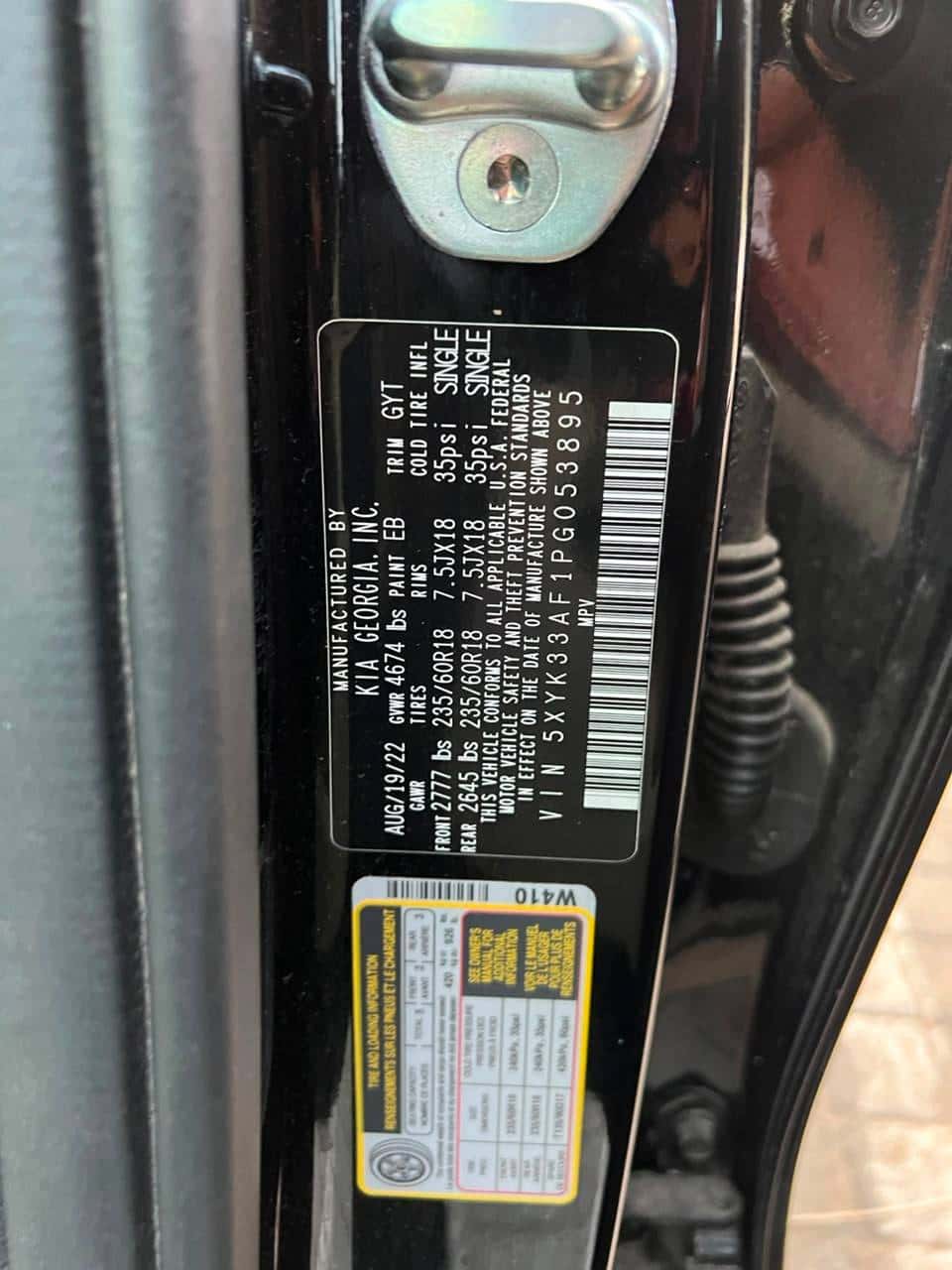 KIA SPORTAGE 2023 thumbnail 5