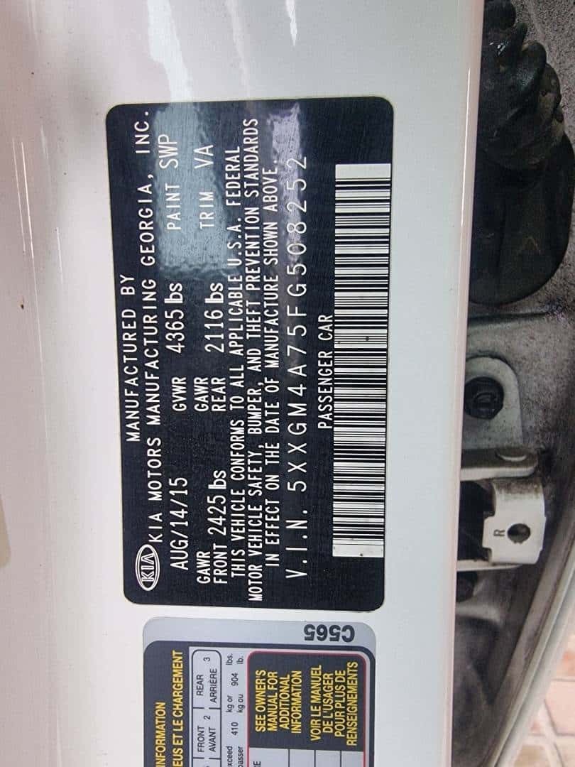 Kia Optima 2015 thumbnail 3