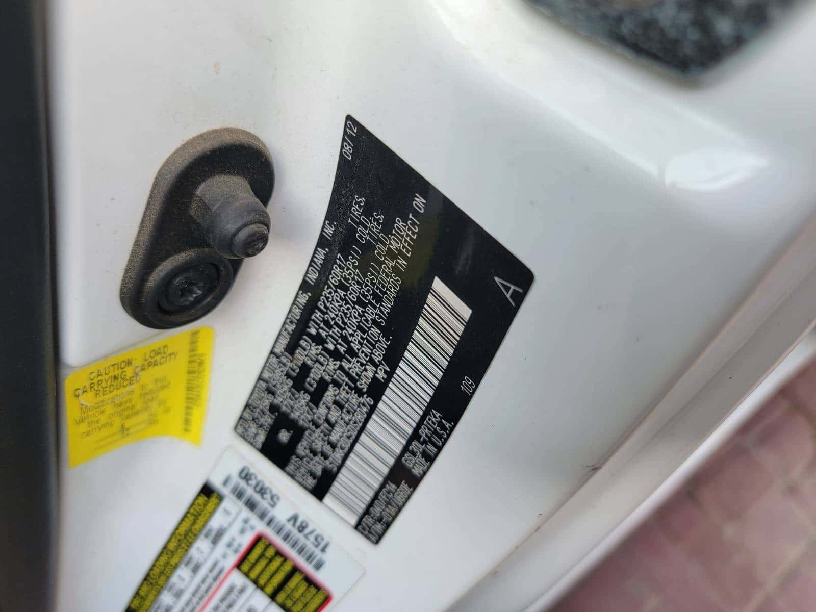 TOYOTA SIENNA 2013 thumbnail 2
