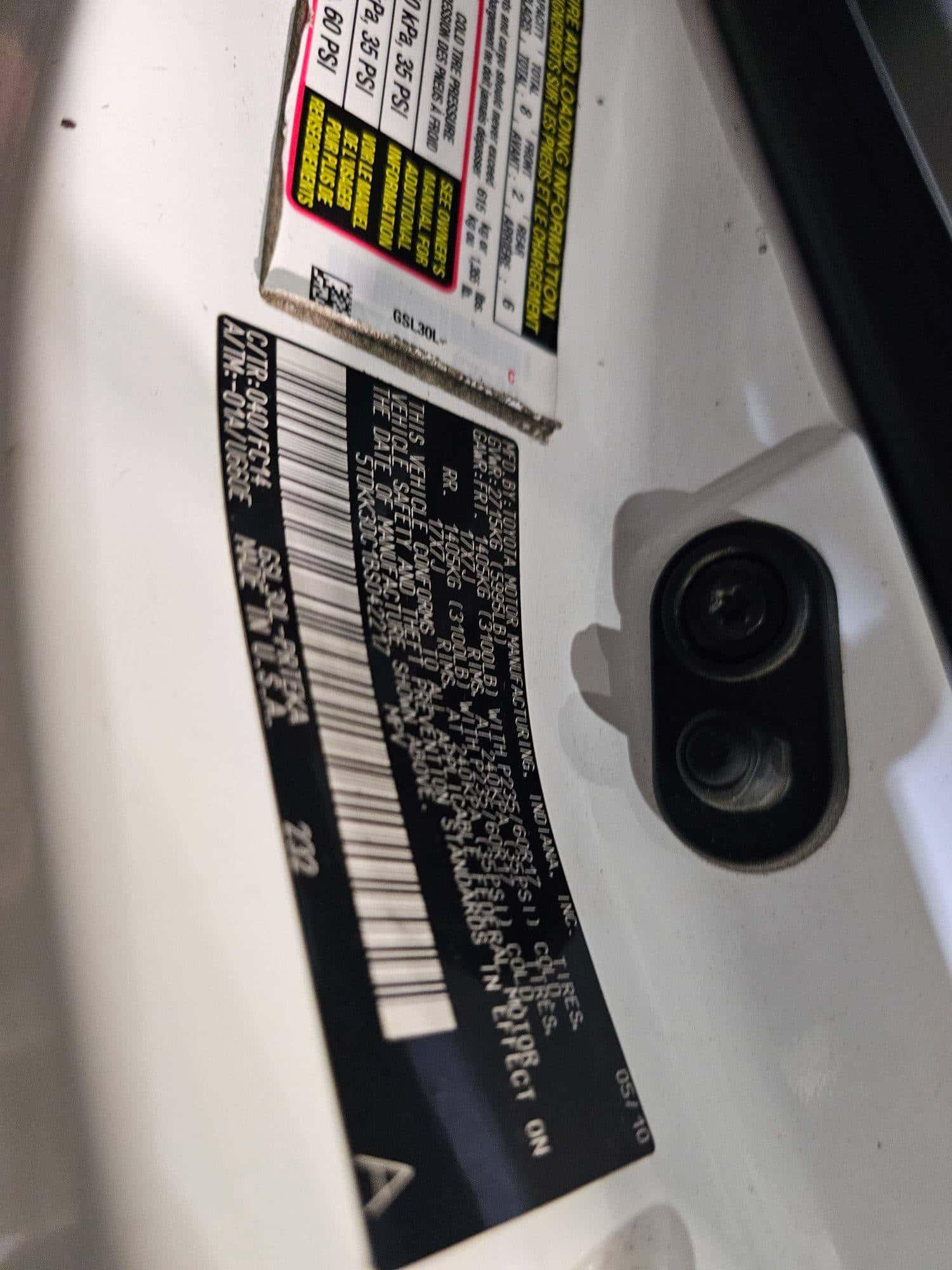 TOYOTA SIENNA 2011 thumbnail 7