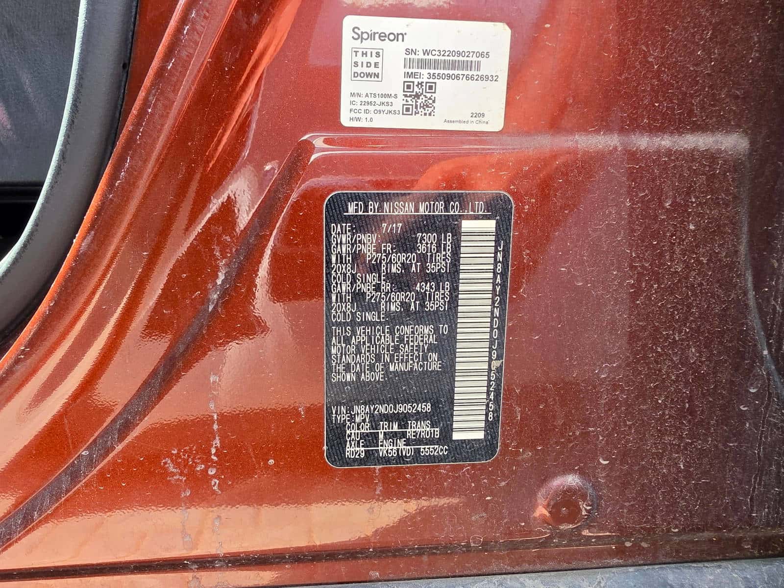 Nissan Armada 2018 thumbnail 7