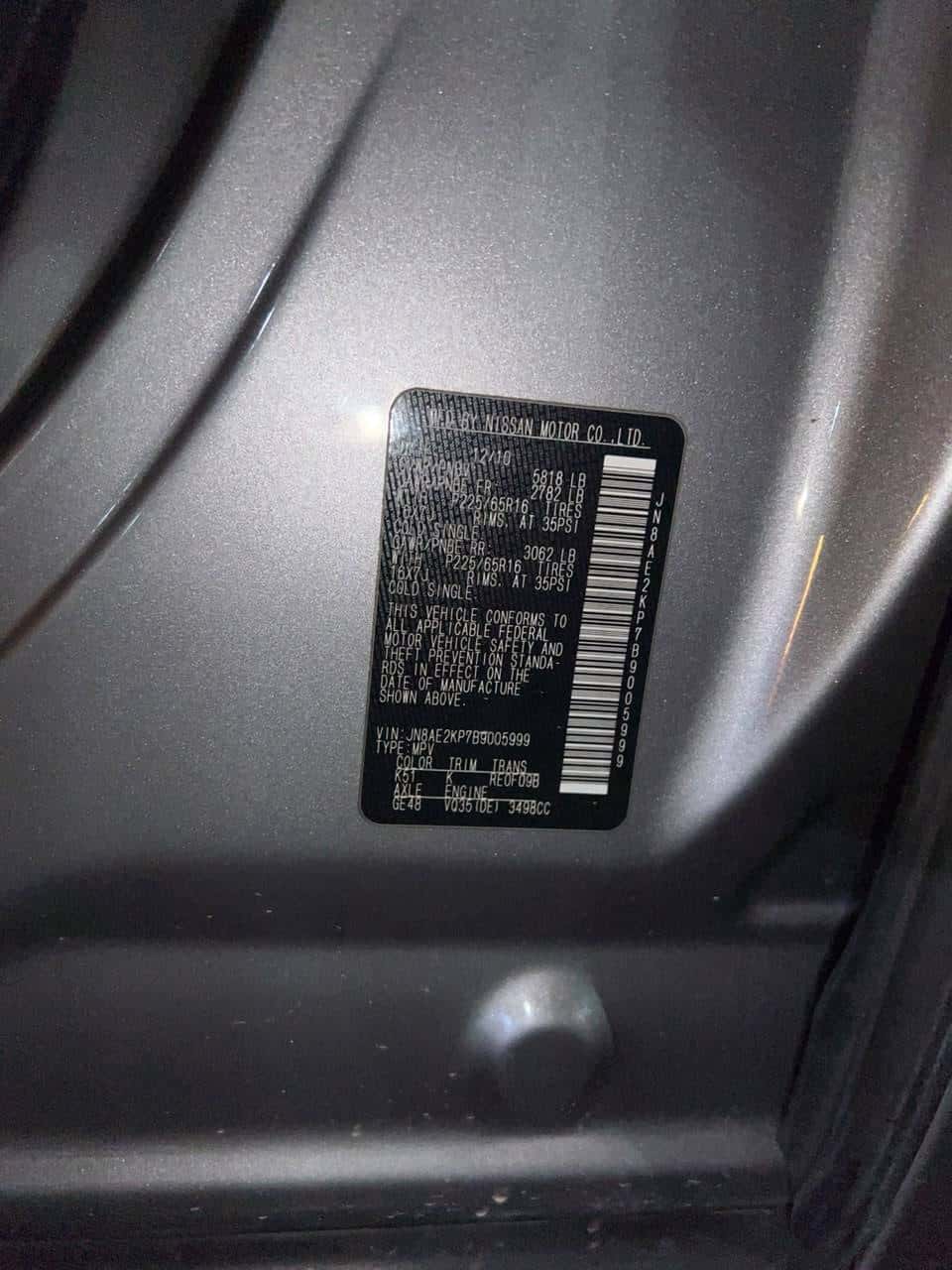 Nissan Quest 2011 thumbnail 4