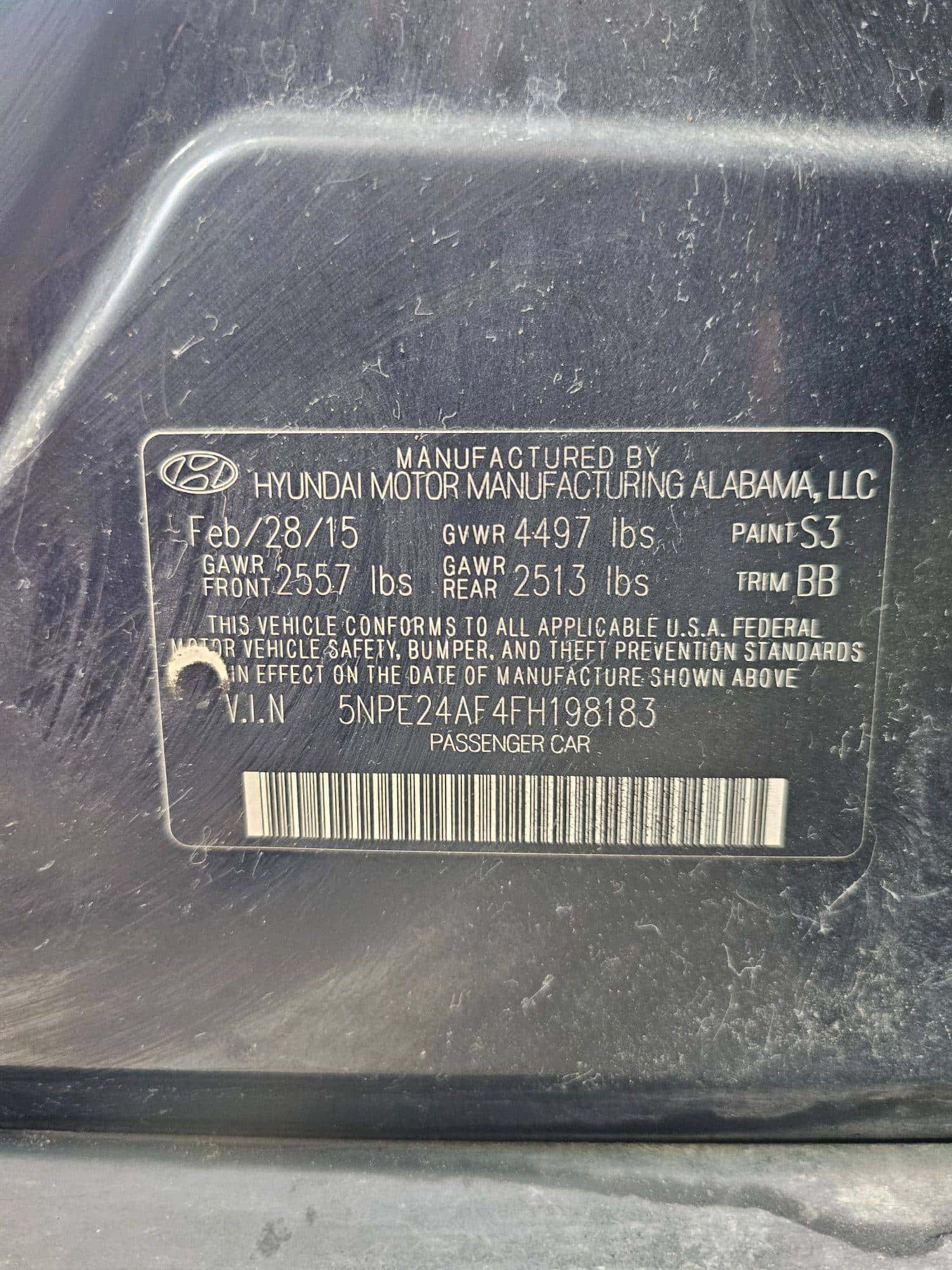HYUNDAI SONATA - Exterior