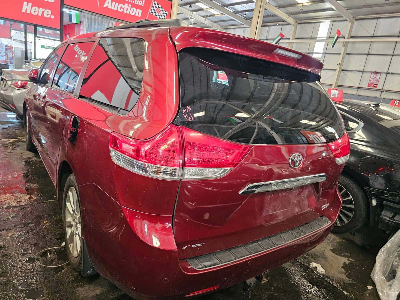 TOYOTA SIENNA 2012 thumbnail 4