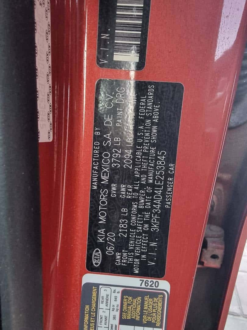 Kia Forte 2020 thumbnail 7
