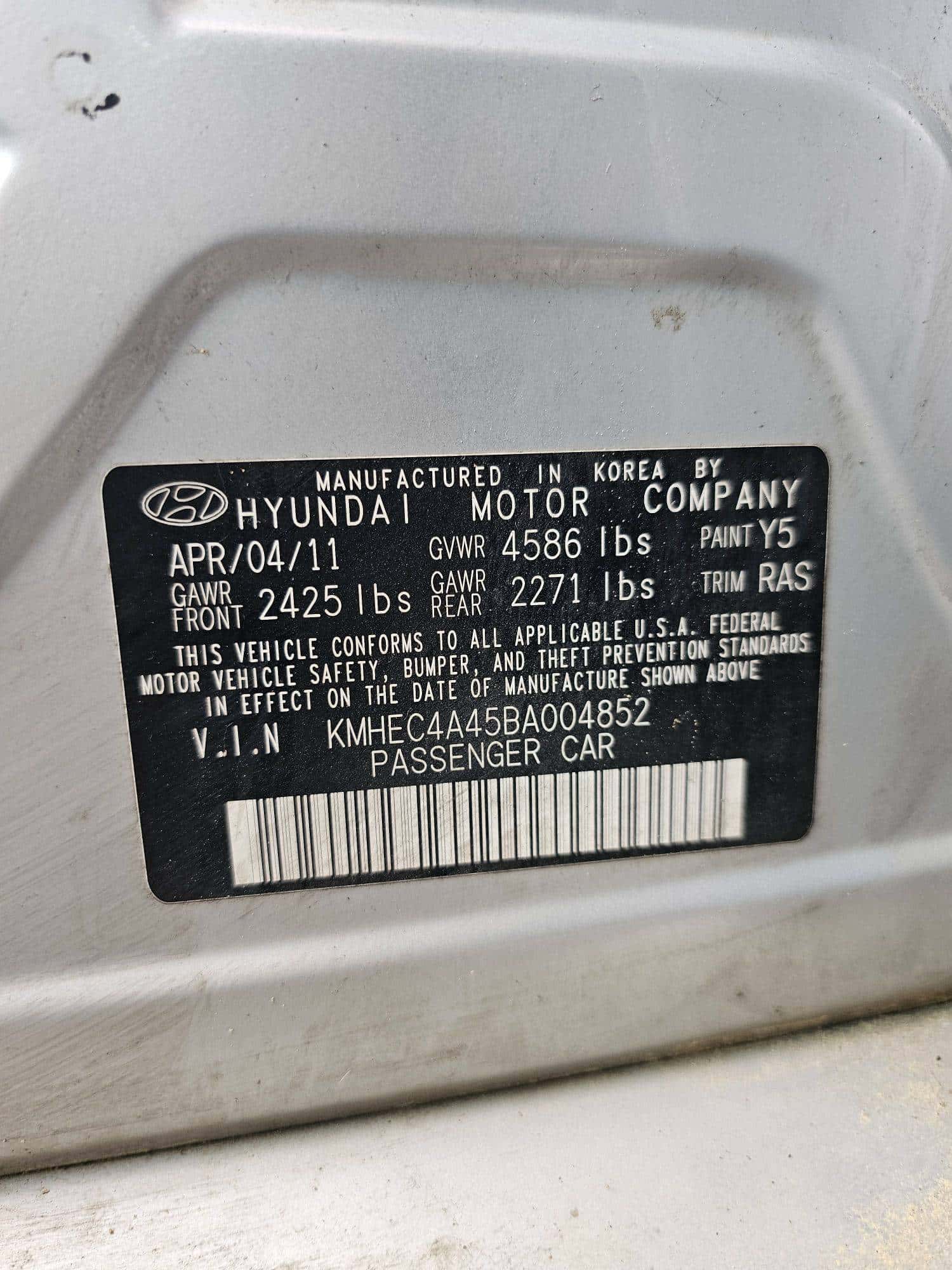HYUNDAI SONATA - Exterior