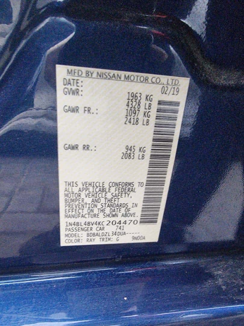 Nissan Altima 2019 thumbnail 7