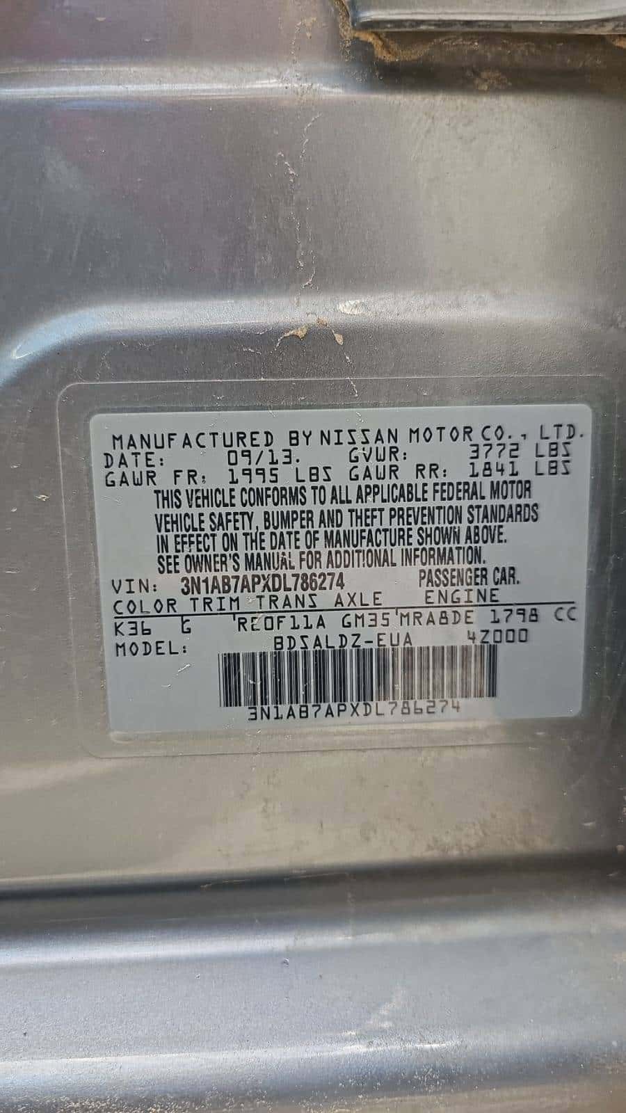 NISSAN SENTRA - Exterior