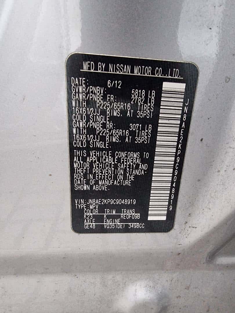 Nissan Quest 2012 thumbnail 7