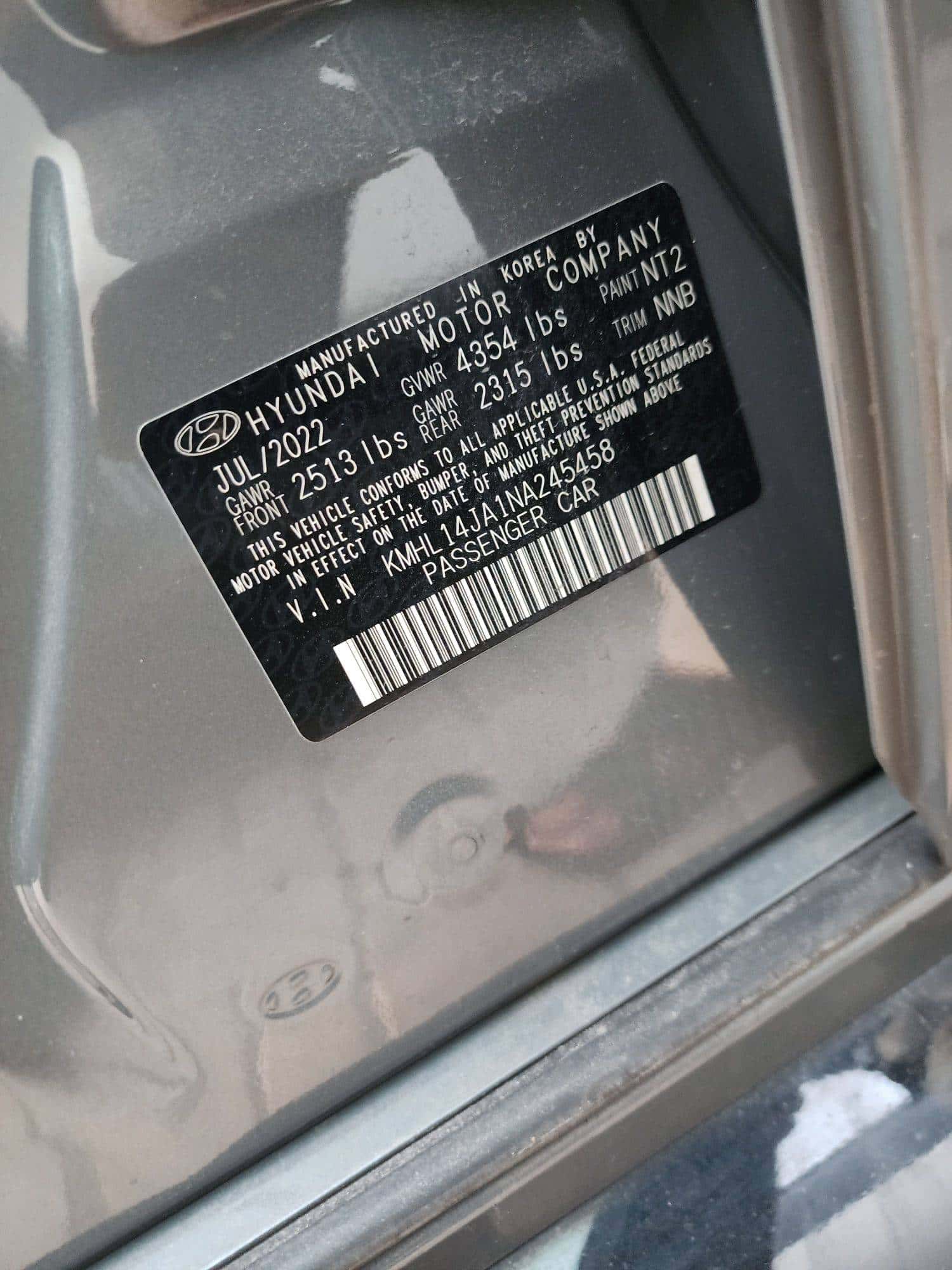 HYUNDAI SONATA 2022 thumbnail 6