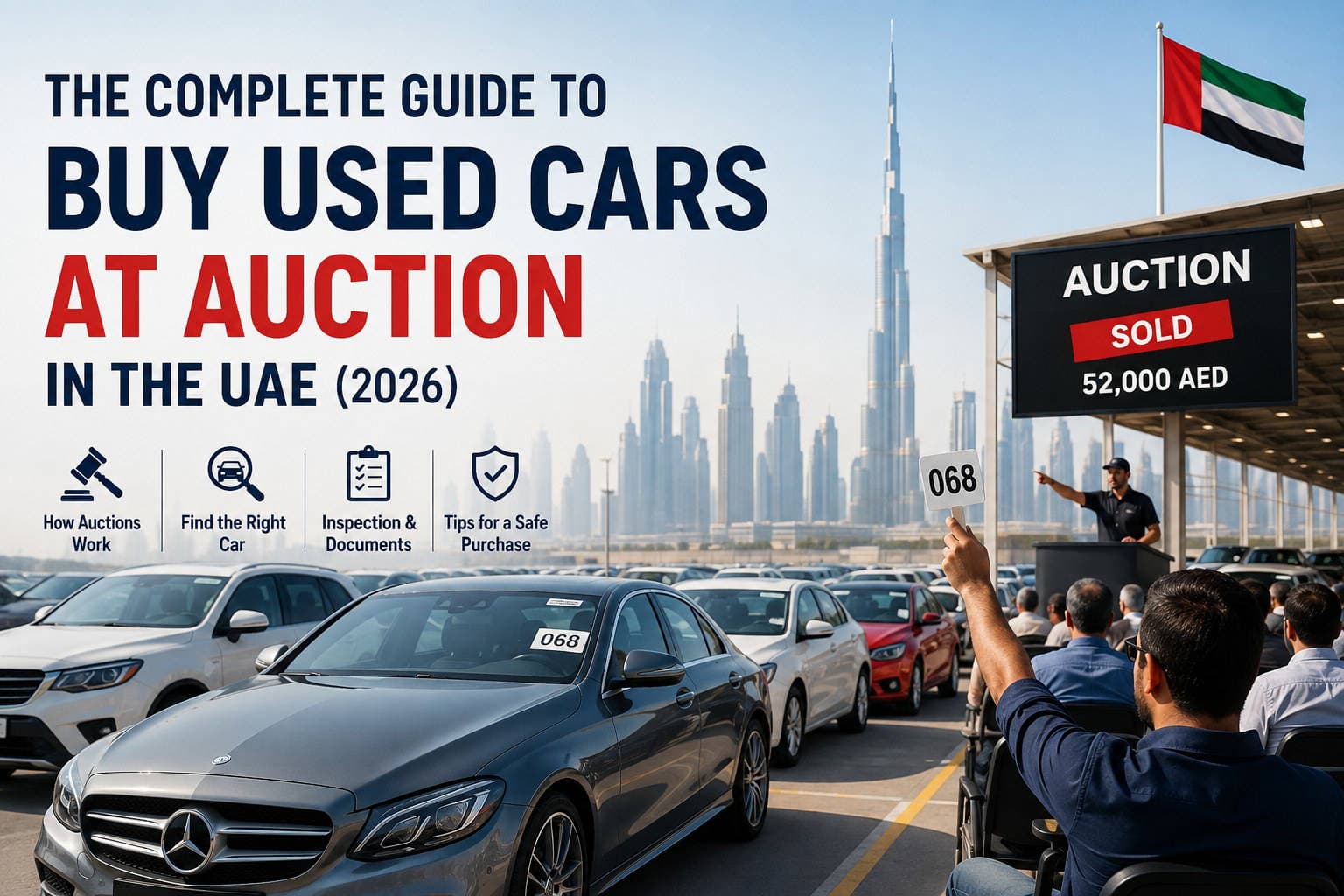 The Complete Guide to Buy Used Cars at Auction in the UAE (2026)