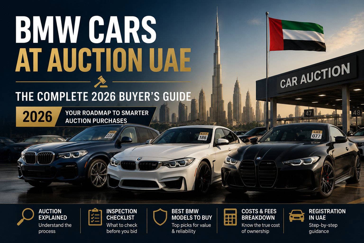 BMW Cars at Auction UAE: The Complete 2026 Buyer's Guide