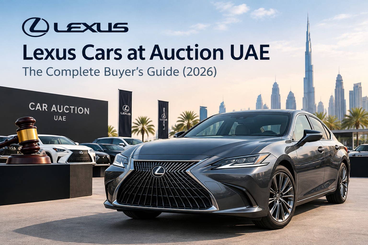 Lexus Cars at Auction UAE: The Complete Buyer's Guide (2026)