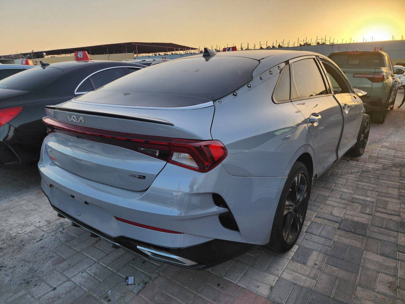 KIA K5 2022 view 2