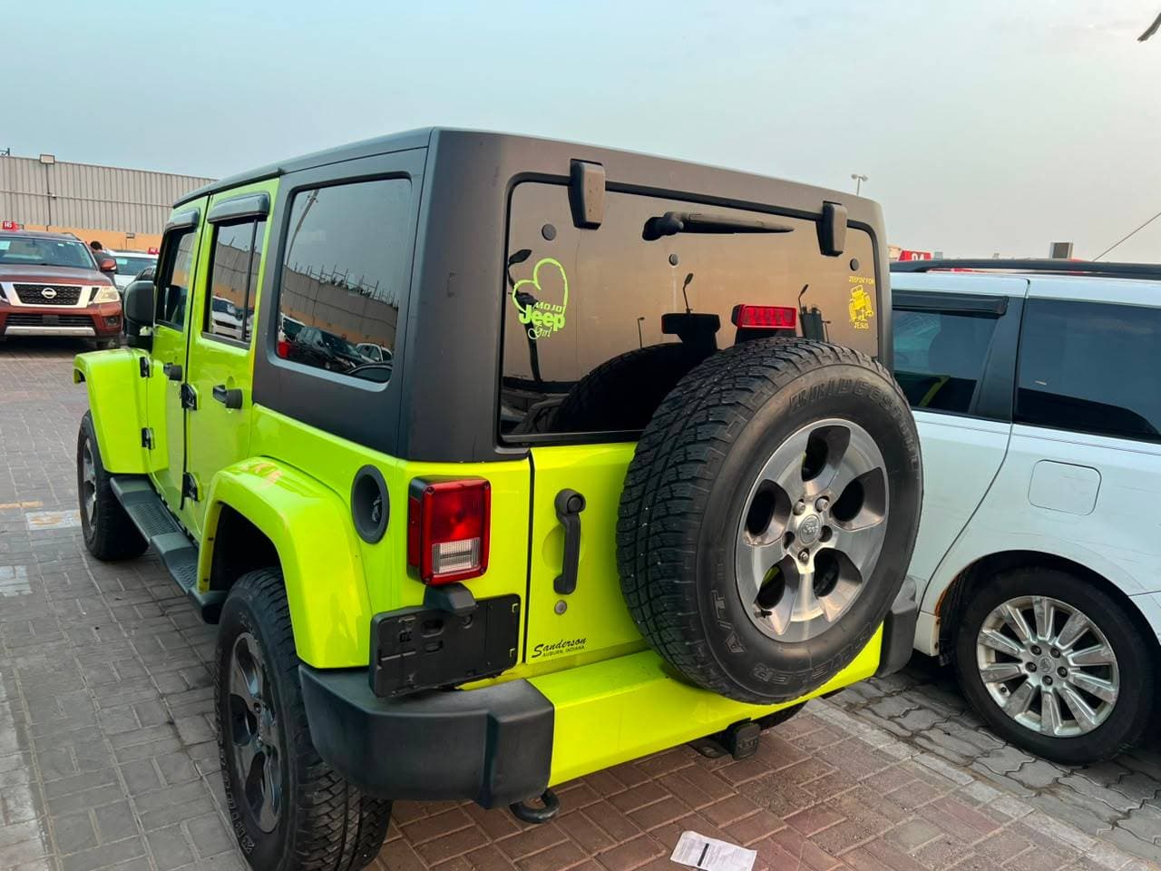 JEEP WRANGLER UNLIMITED SAHARA 2016 vehicle photo