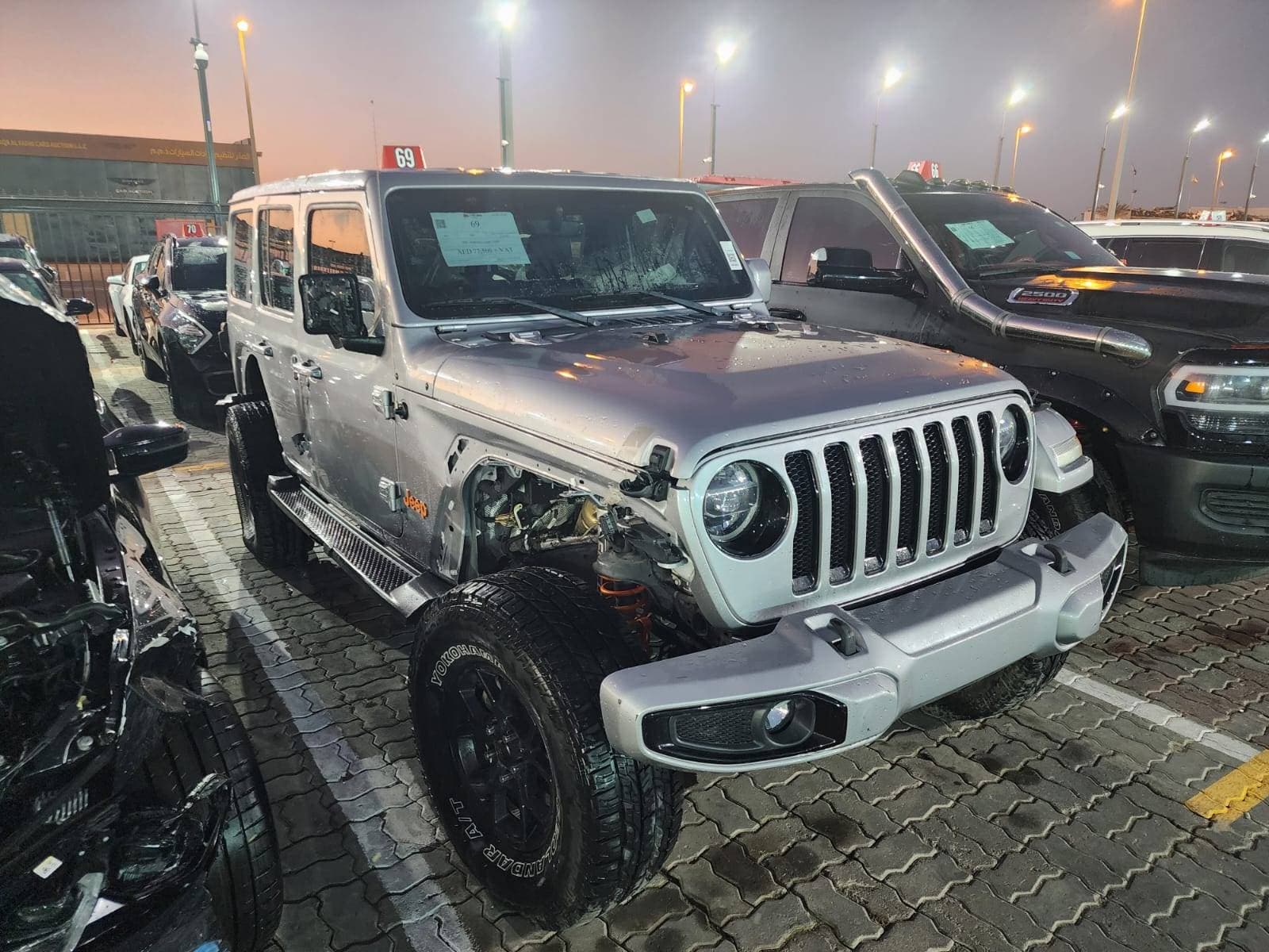 JEEP WRANGLER UNLIMITED SAHARA 2021 view 2