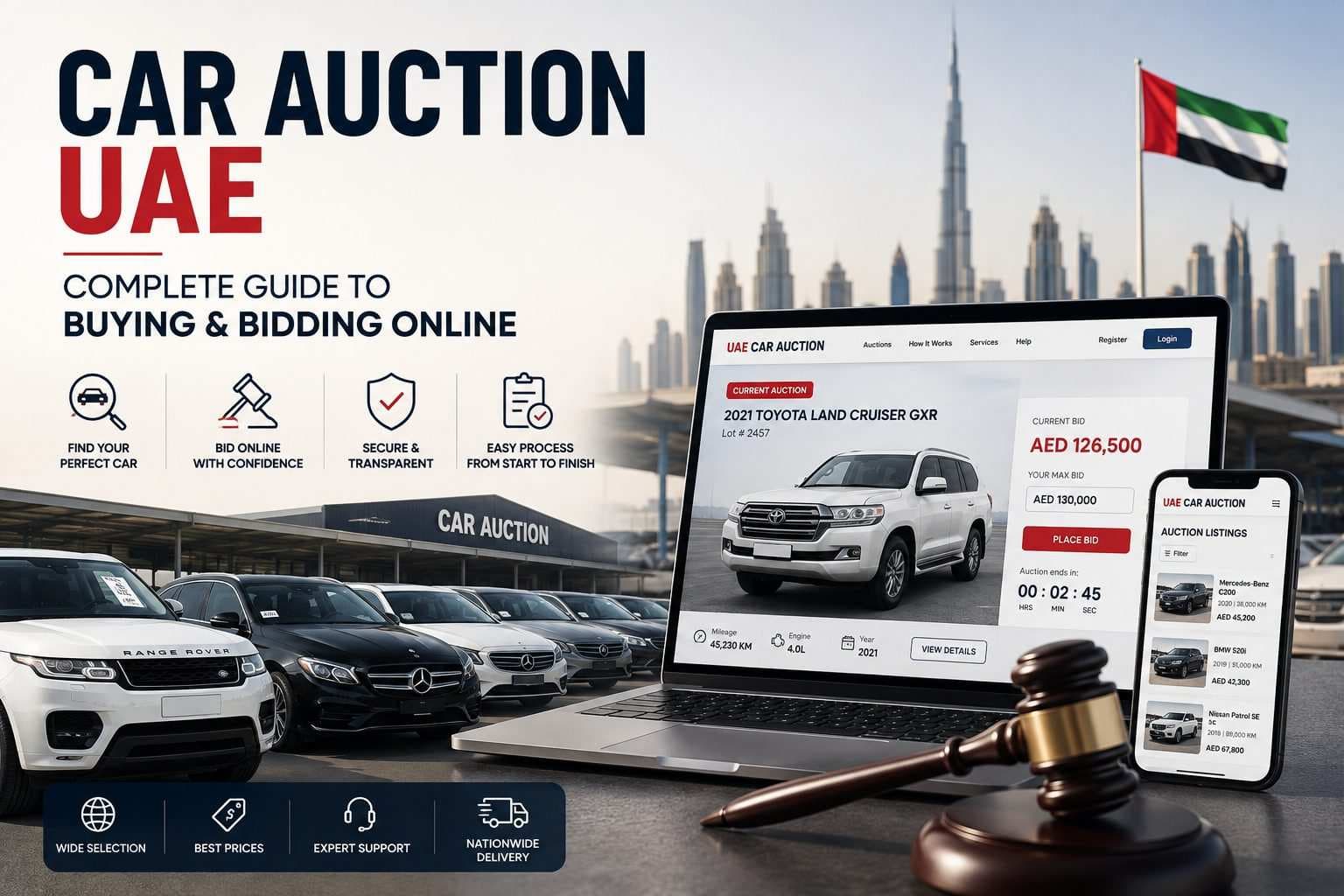 Car Auction UAE: Complete Guide to Buying & Bidding Online Car Auction UAE: Complete Guide to Buying & Bidding Online