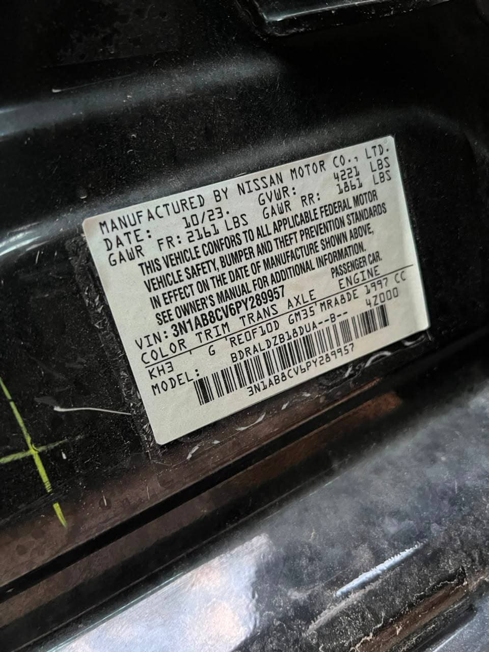 NISSAN SENTRA 2023 view 2 NISSAN SENTRA 2023 view 2